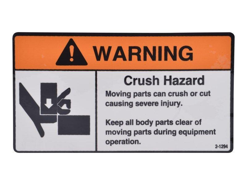 2-1294GT Cursh Hazard Pinch