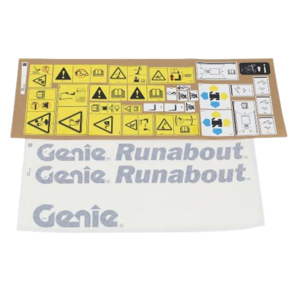 Part Number 220002GT Decal Kit Safety/Instr.Sym fits Genie