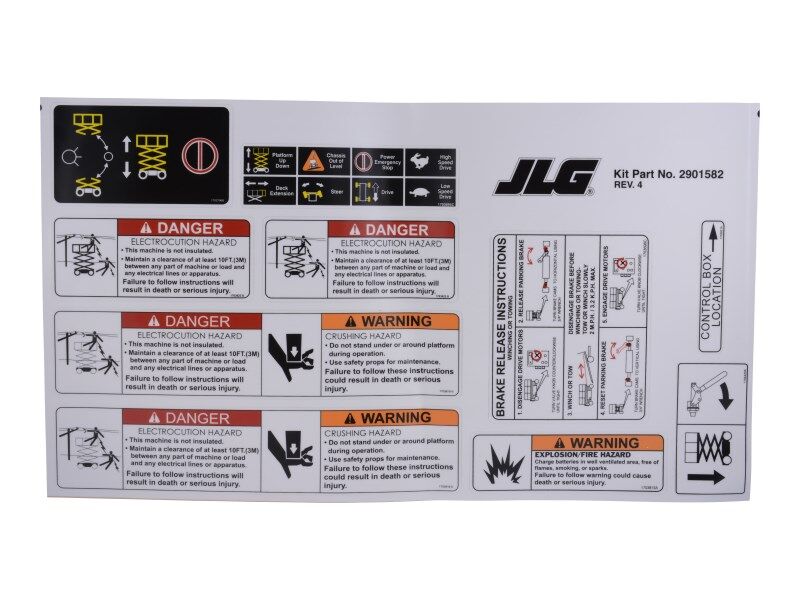 2901582 Decal Kit | JLG