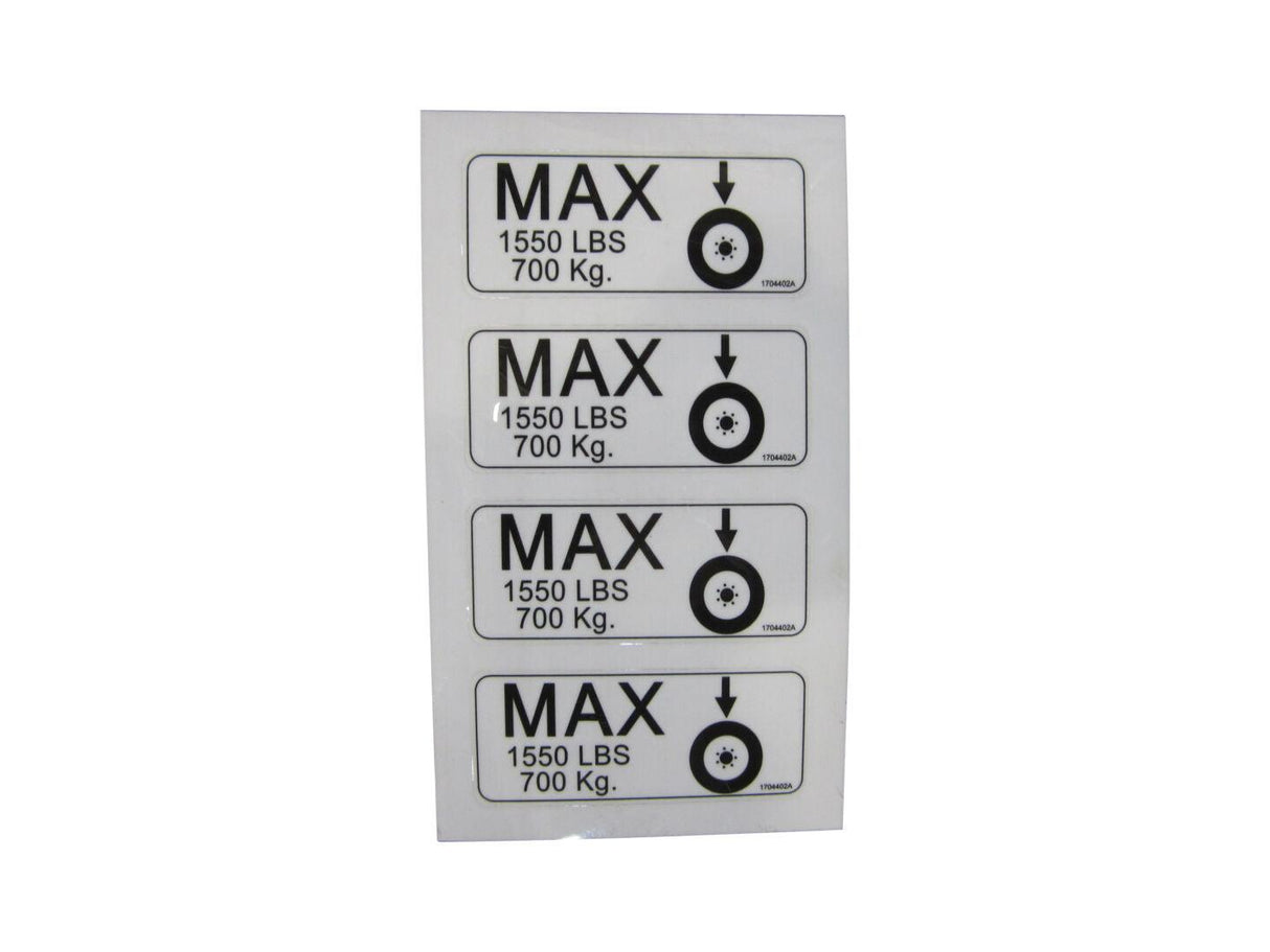 2901852 Wheel Load Kit