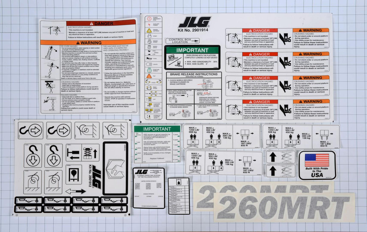 2910480 Decal (Engine) (Dom/Lat/Brz/Csa) | JLG - BHE Parts Store