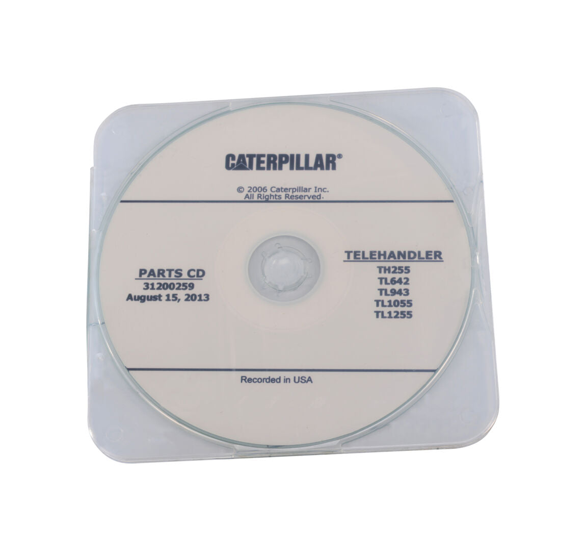 Part Number 31200259 Cd, Cat Na TL Series Parts Mnl fits JLG