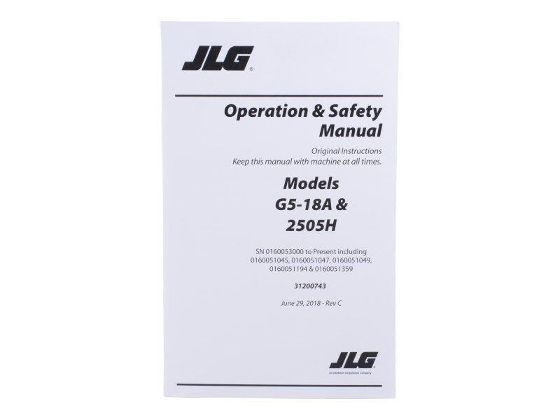 31200743 G5-18A, 2505 T4I Op and Safe Man