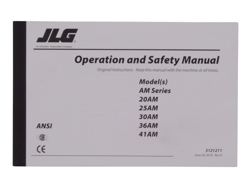 3121211 Am Series Global Oper/Safety | JLG