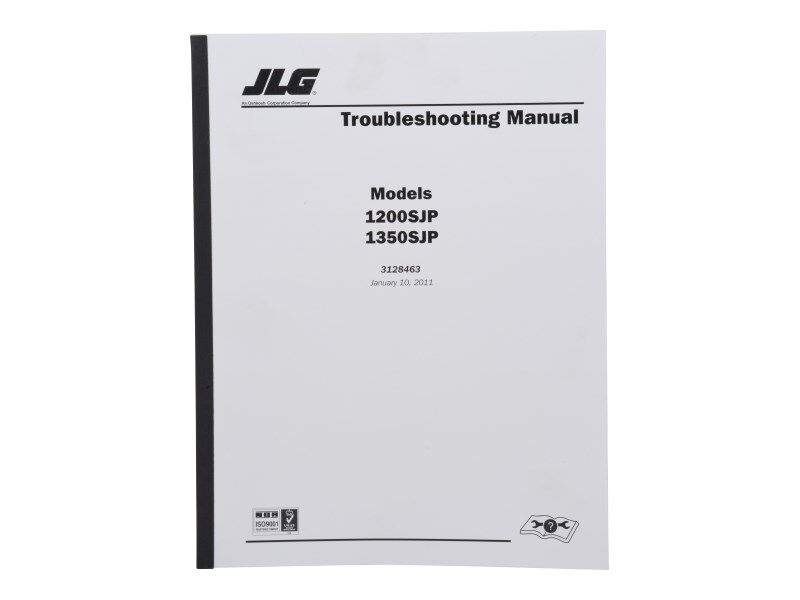 Part Number 3128463 1200/1350SJP Troubleshoot Gde fits JLG