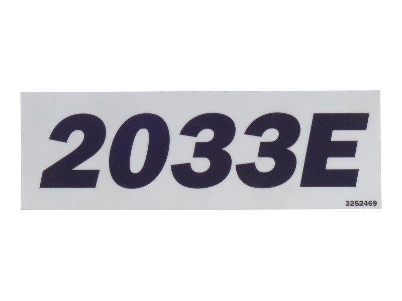 3252469 Nameplate