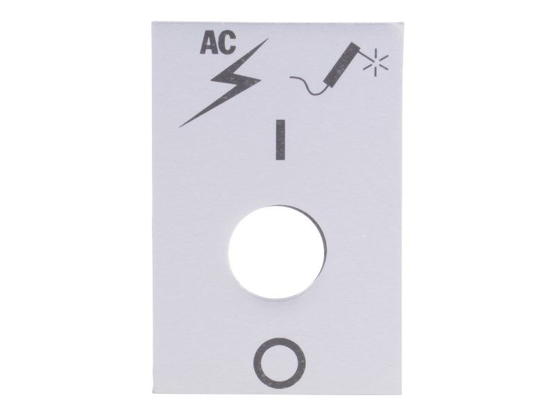 Part Number 3252764 Nameplate, Ac & Weld fits JLG