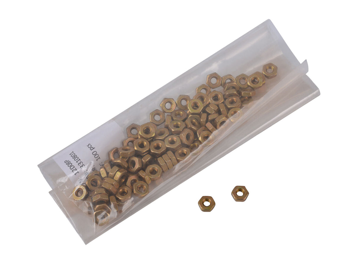 Part Number 3310801-100 Nut Hex#8-32Reg.Ht.Qty=100 fits JLG