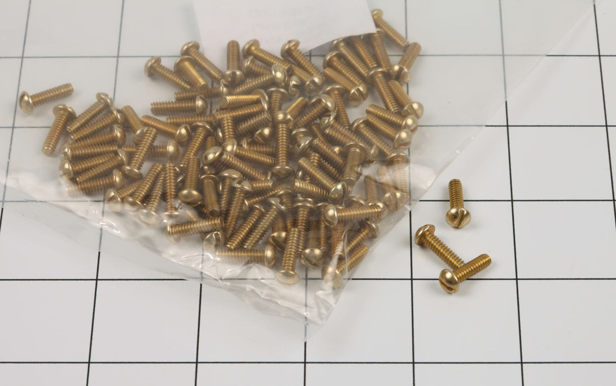 Part Number 3910608-100 Scr Rd Hd.6-32 X.500-Qty=100 fits JLG