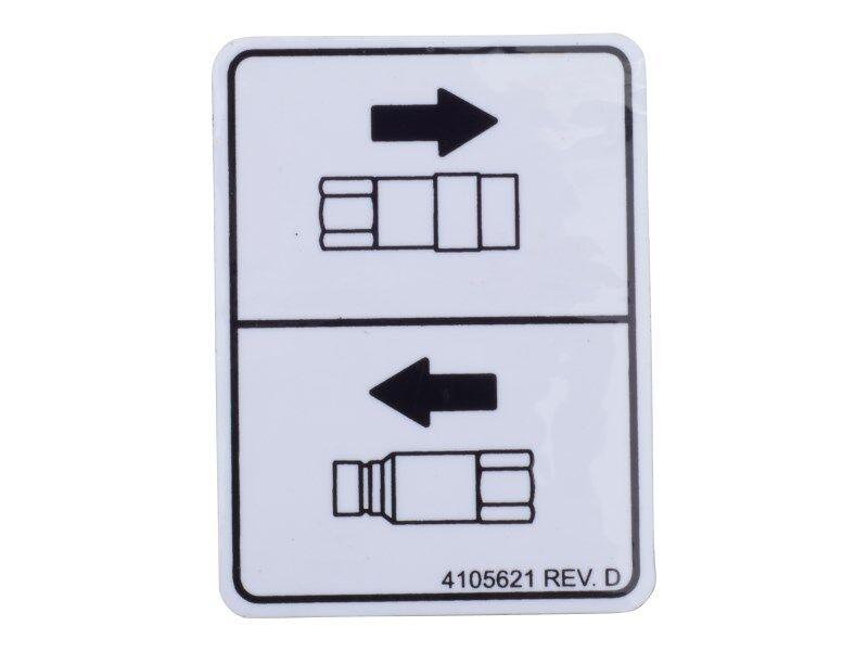 4105621 Decal For Aux Hyd
