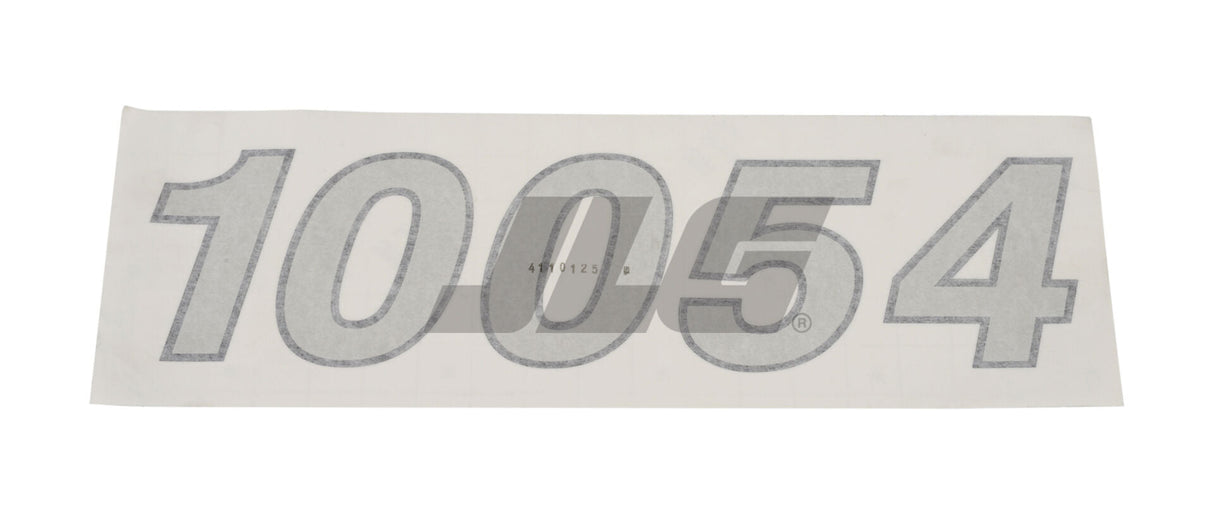 4110125 Decal 10054 Model Number | JLG