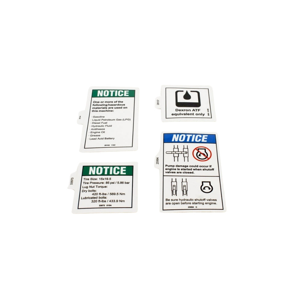 Part Number 46200GT Decal Kit Instruct S60/65 Dsl fits Genie