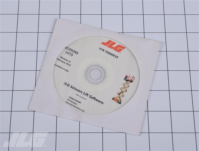 70000018 Cd, Software - Scissors | JLG - BHE Parts Store