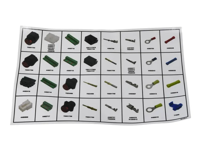 70011036 Decal, Miscellaneous Legend | JLG