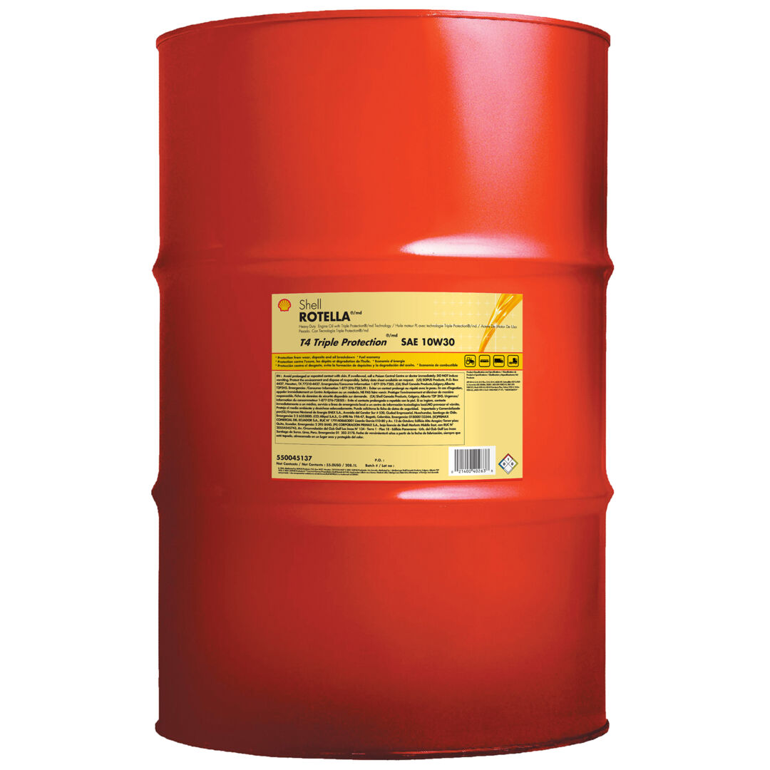 70013281 Rotella T4 10W-30, Drum | JLG