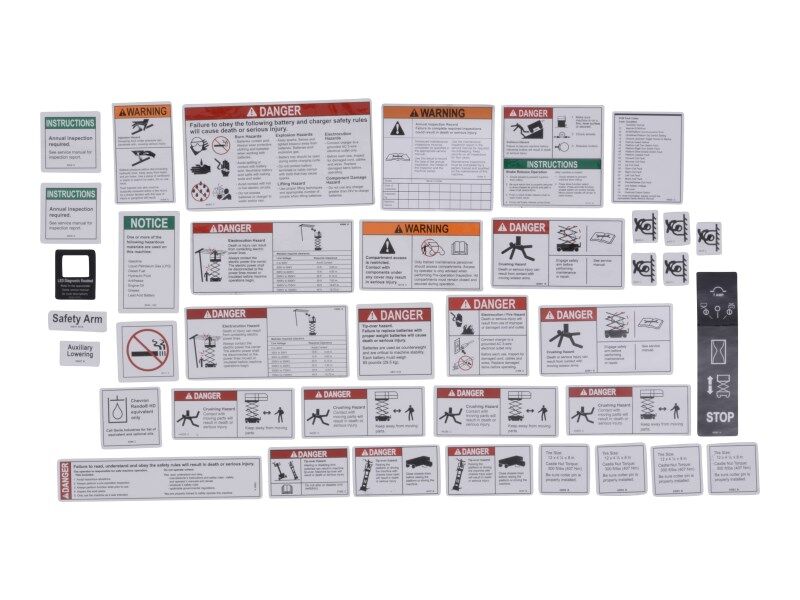 70040446 Decal Kit, Gs30/32 | JLG
