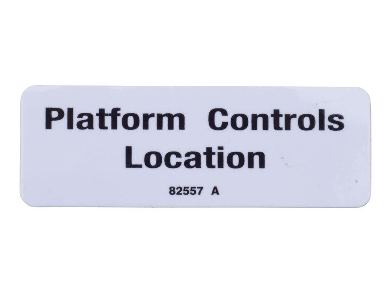 70040788 Platform Control Location | JLG
