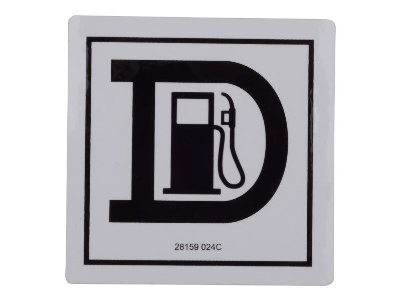 70041057 Decal, Diesel | JLG