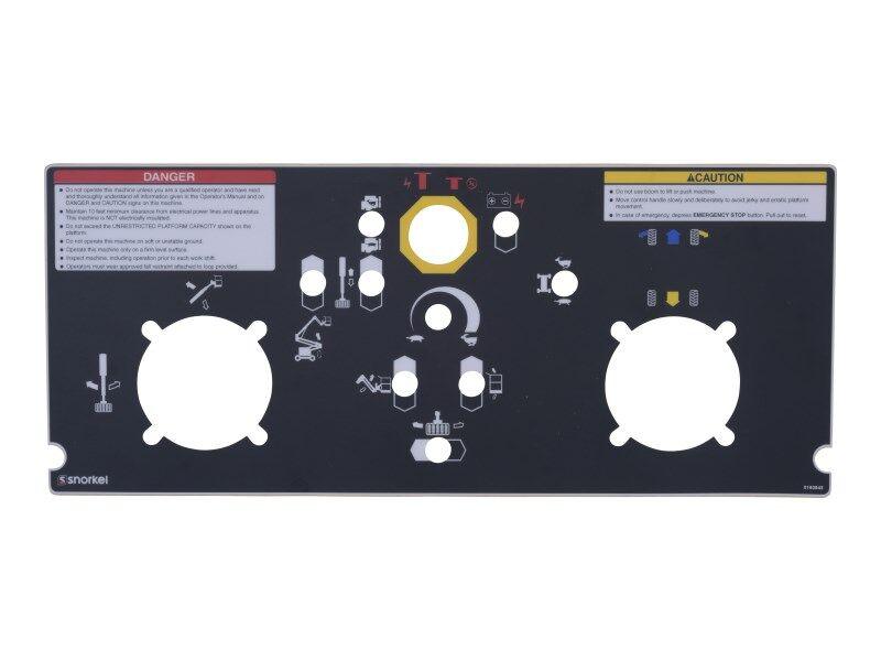 70041453 Control Box Decal