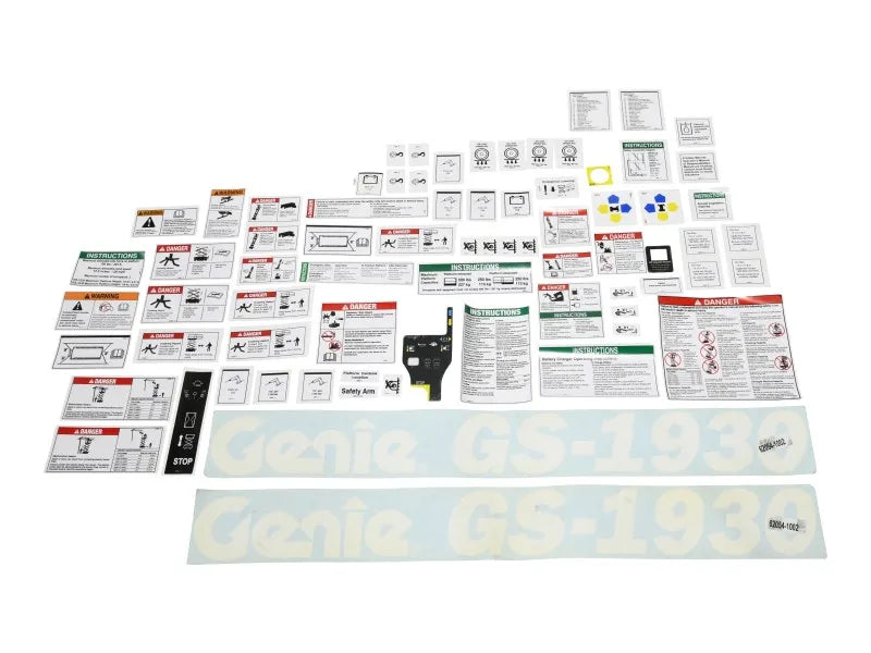 70041480 Decal Kit, 1930 Comp, Wrd, Ansi | JLG