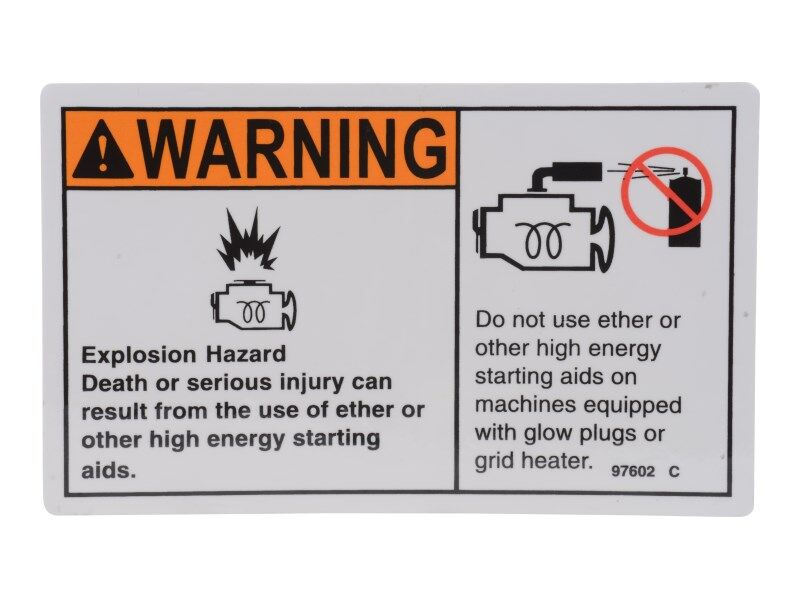 70041506 Decal, Explosion Hazard | JLG
