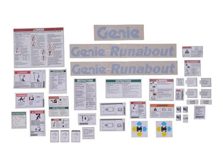 70041583 Decal Kit Safety Inst Words