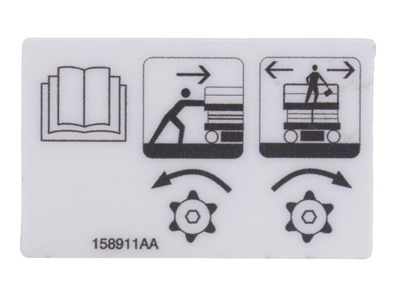 70043144 Decal, Free Wheeling | JLG
