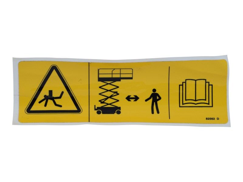 70043630 Decal, Symbol-Crushing Hazard | JLG