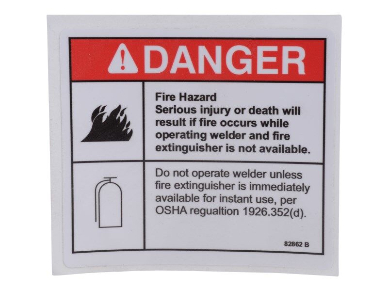 70043777 Decal, Fire Extinguisher | JLG