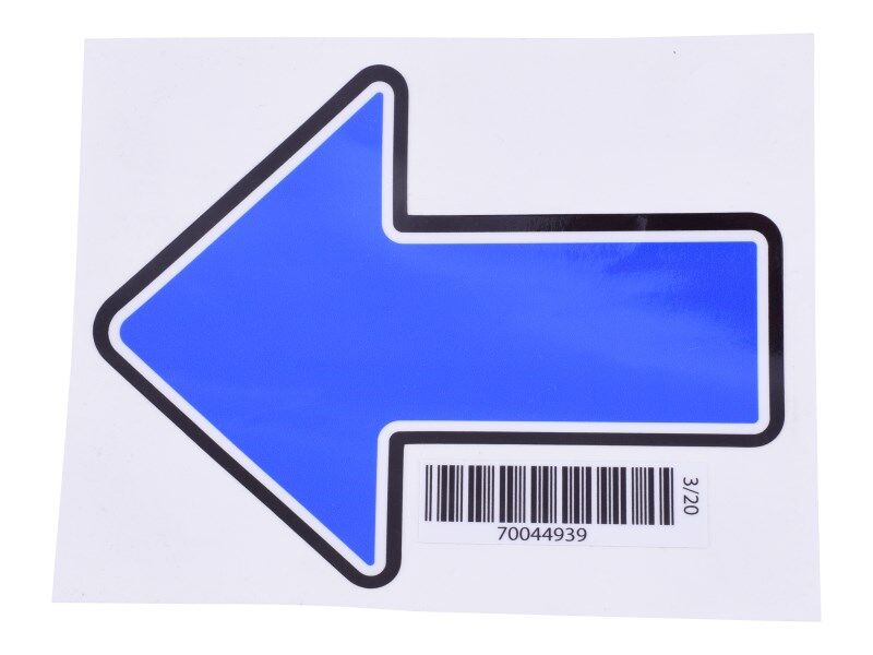 70044939 Decal, Arrow, Blue | JLG