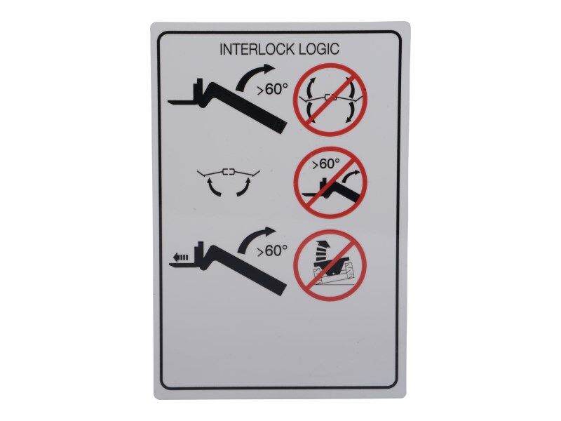 70047055 Decal,Interlock Logic | JLG