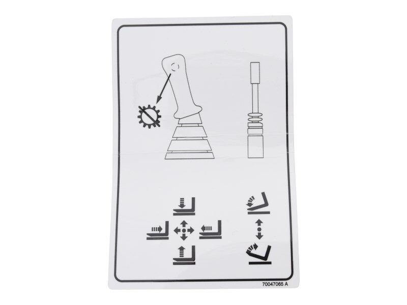 70047065 Decal,Interlock Logic | JLG