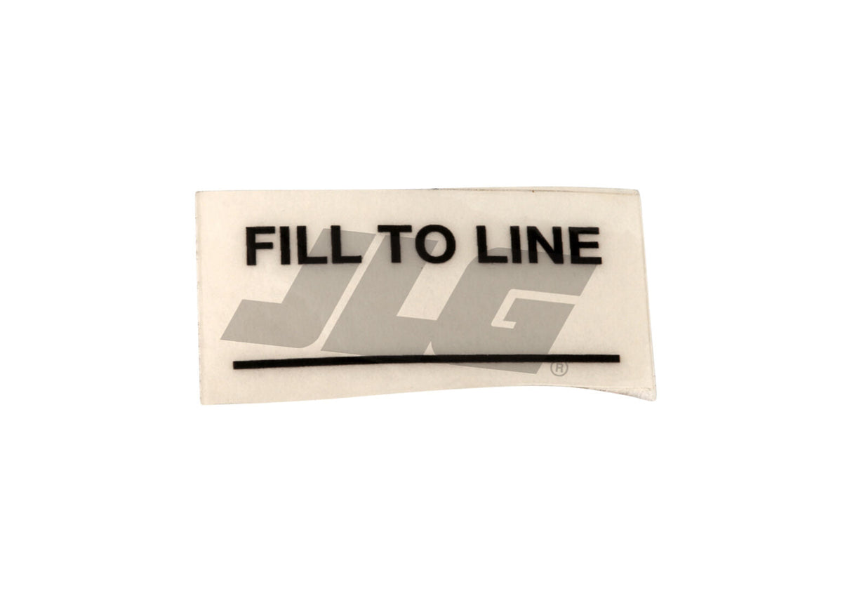 7016713 Decal, Tank Fill Line | JLG