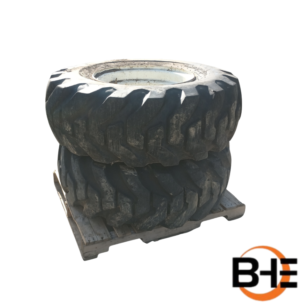 7139163 / 7139164 Loader Dozer Foam Filled Tire And Rim Assembly (Used) SkyTrak (SET OF TWO)