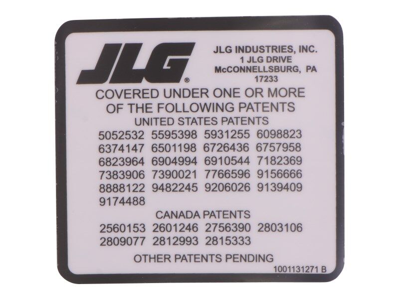 Part Number 7301380 Tape Reflective Orange (4.5" X fits JLG