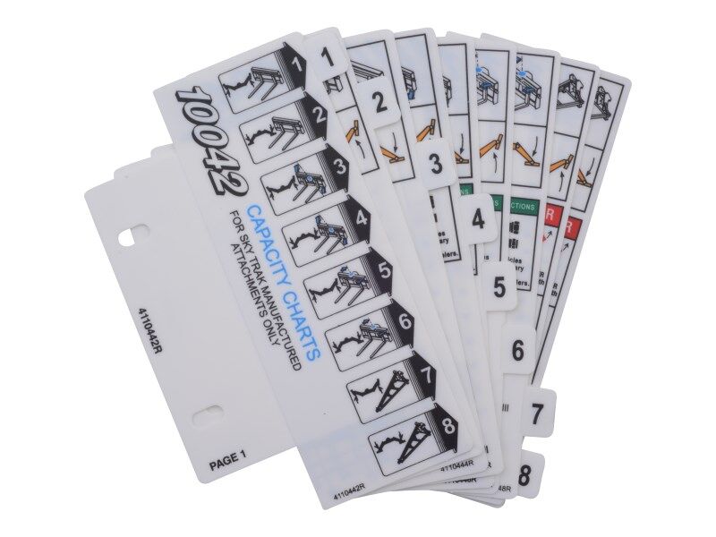 7301677 Booklet Load Chart N. America | JLG