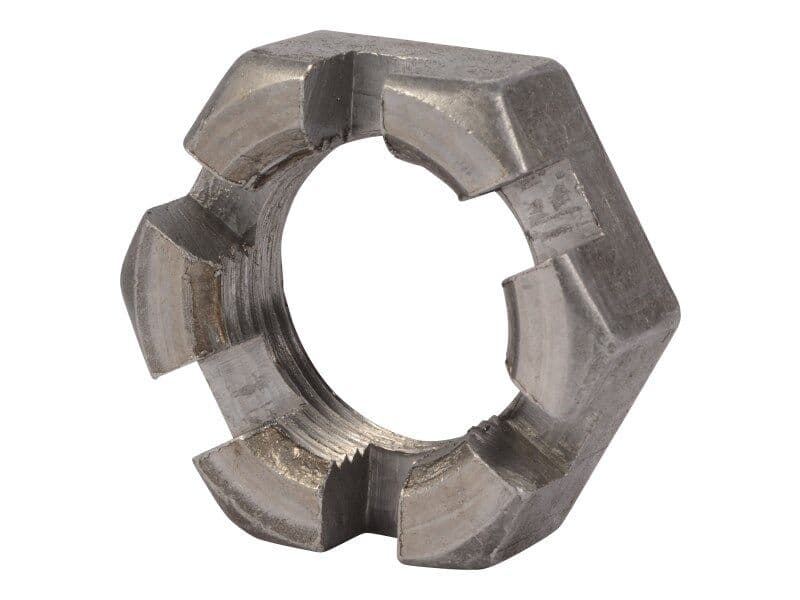 Part Number 80180 Nut- Spindle 1"-14 (12 Slot) fits JLG