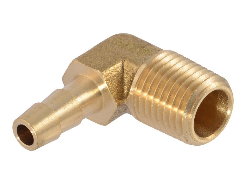 8420227 Codo 90 Espiga para manguera #4-4P | JLG