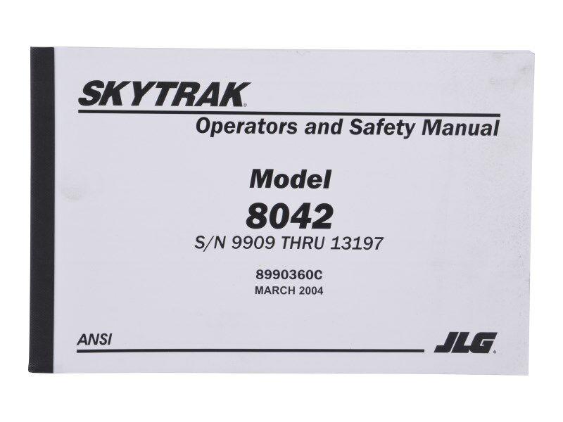 8990360 Operator Manual 8042