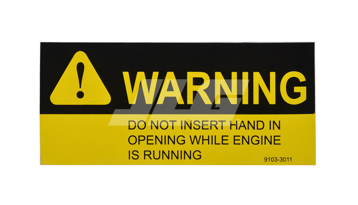 91033011 Warning Decal | JLG