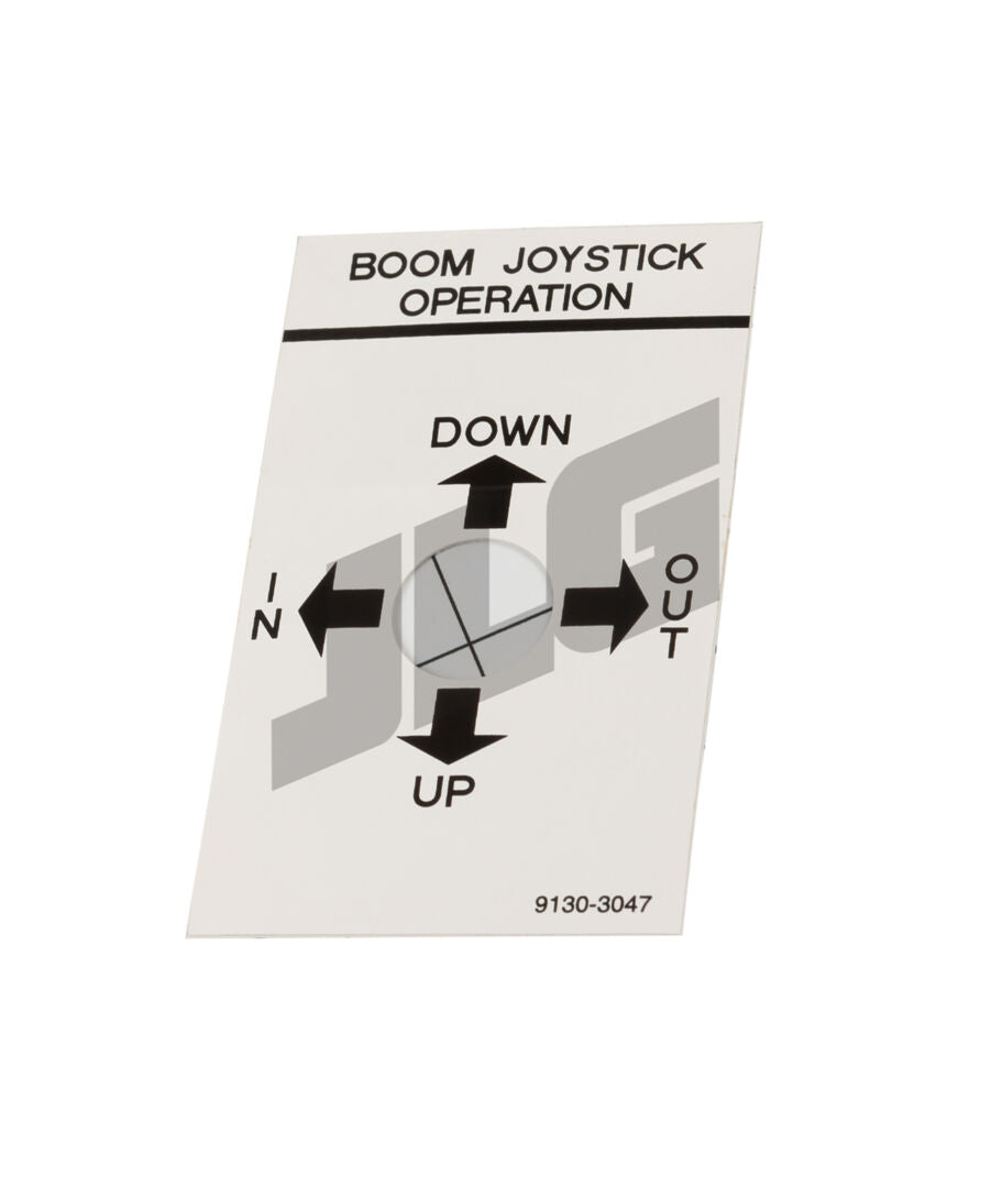 91303047 Decal - Boom Oper | JLG