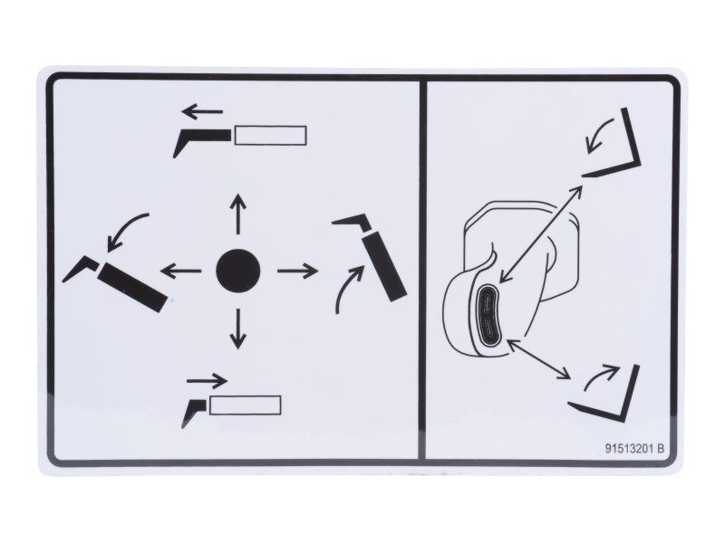 91513201 Decal Tilt On Joy | JLG