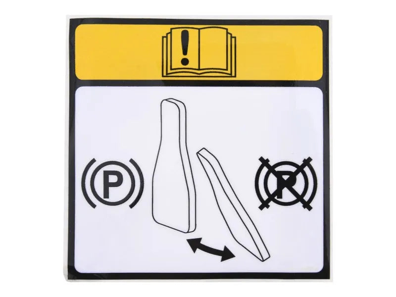 AU1111 Decal, Release Valve T1010 | JLG