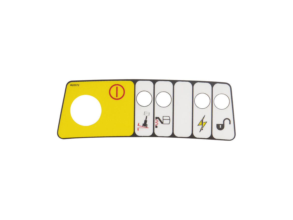 AU2072 Decal, Indicator And Emergency | JLG