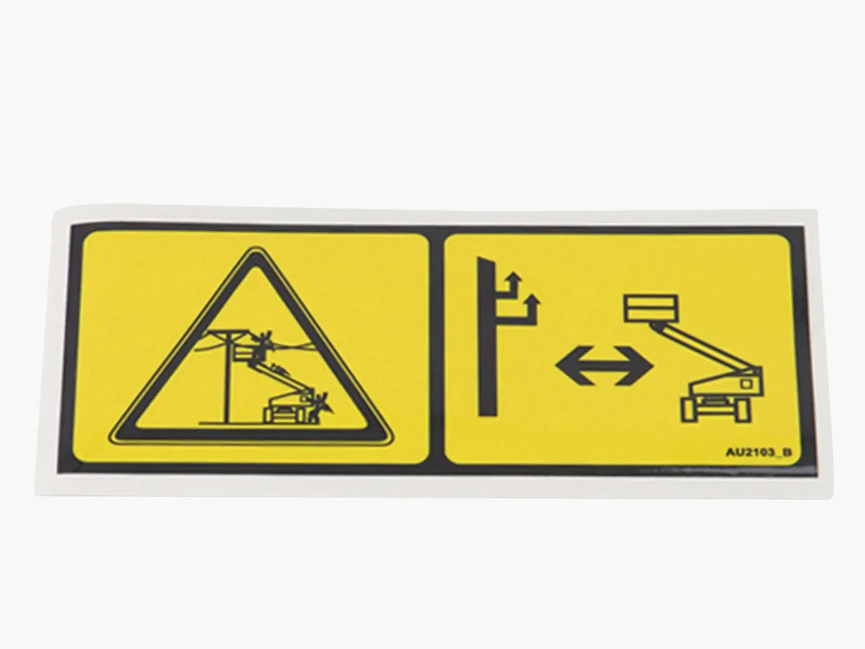 AU2103 Decal, Electrocution | JLG