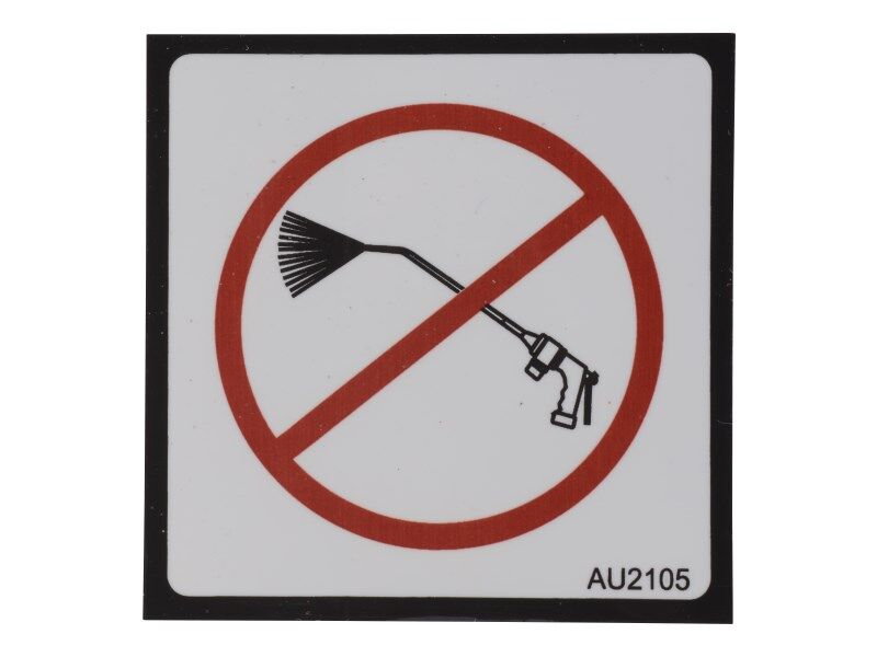AU2105 Decal, No Karcher | JLG