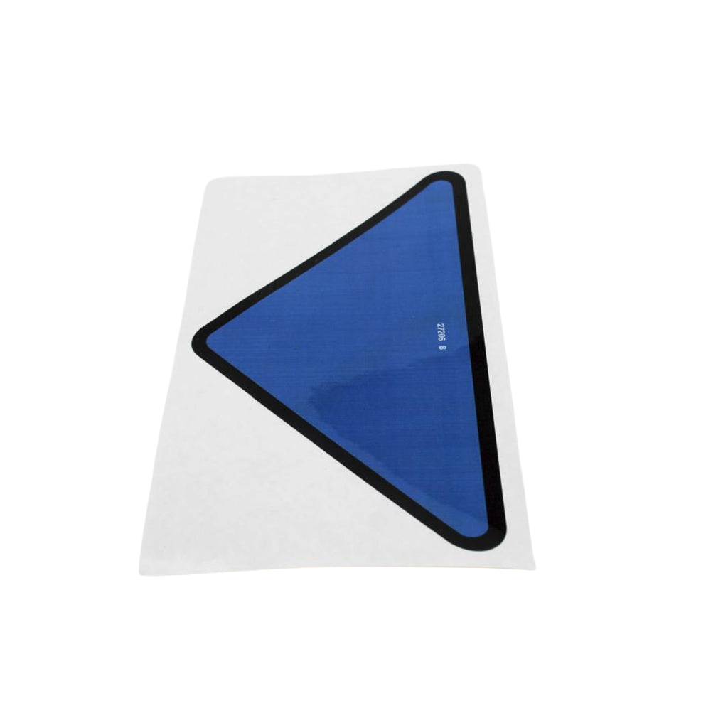 27206GT Decal Triangle Blue - Genuine Genie Replacement Part
