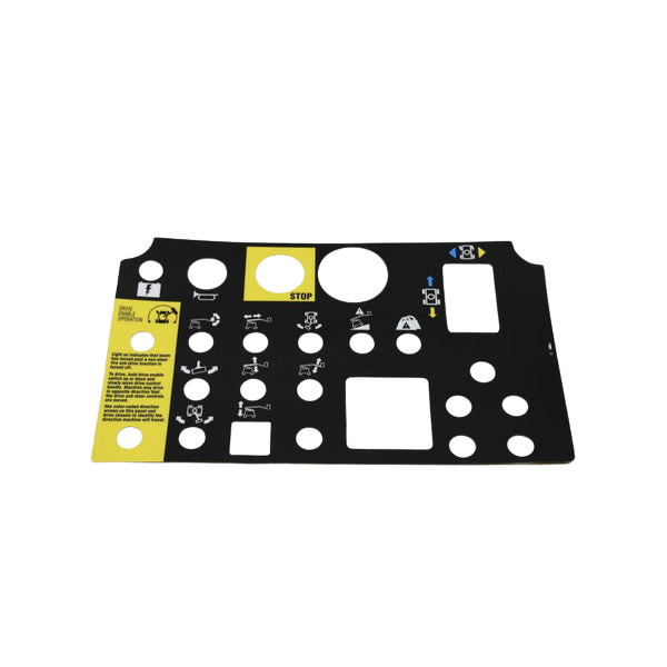 72081GT Decal Platform Control Panel - Genuine Genie Replacement Part