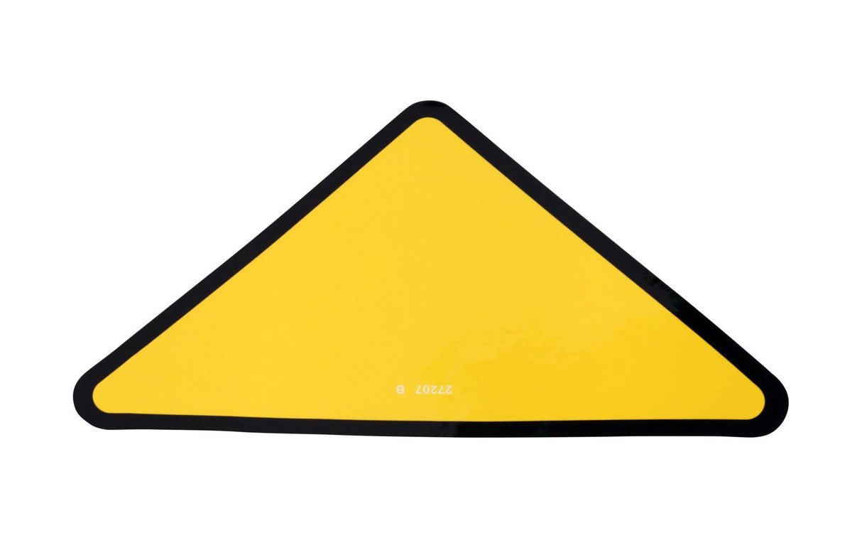 27207GT Triangle Yellow