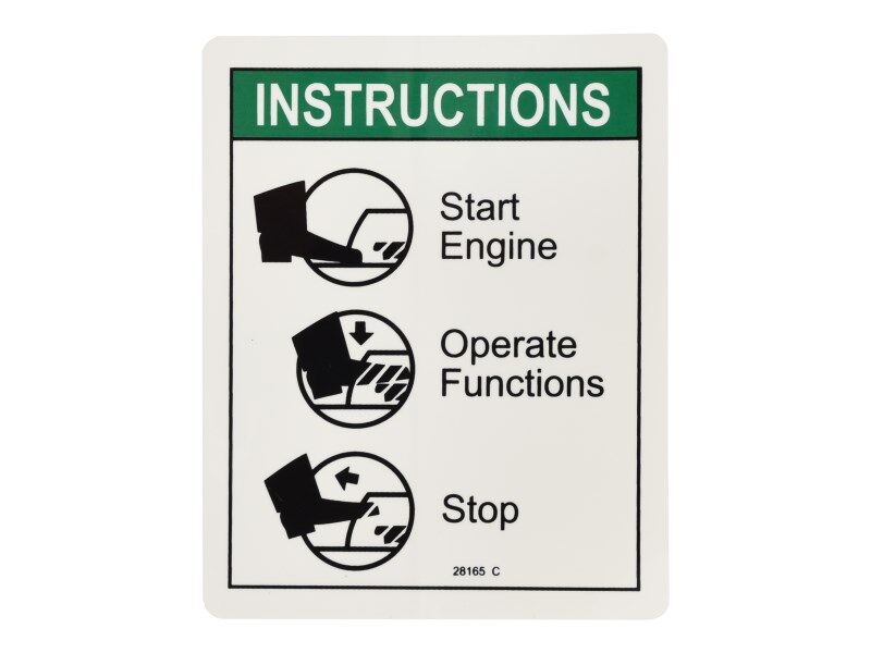 28165 Instruct Footswitch Oper | Genie